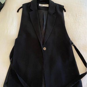Zara Black Vest